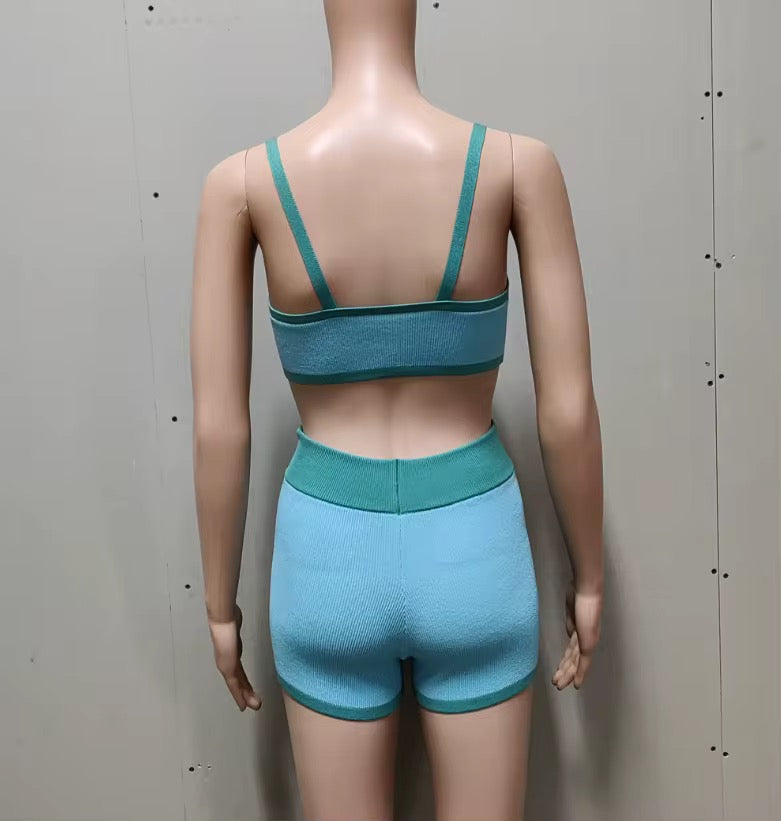 Double Take Ribbed Baddie Set – 2-Piece Lounge Vibes