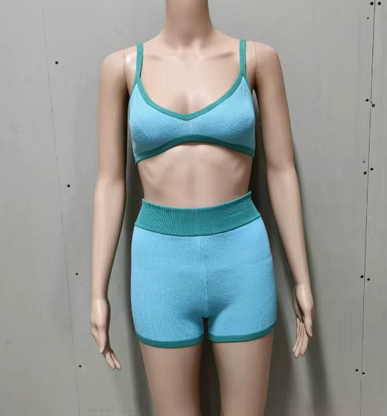 Double Take Ribbed Baddie Set – 2-Piece Lounge Vibes
